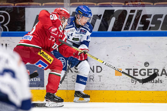 Modos Tom Hedberg och Leksands Daniel Gunnarsson