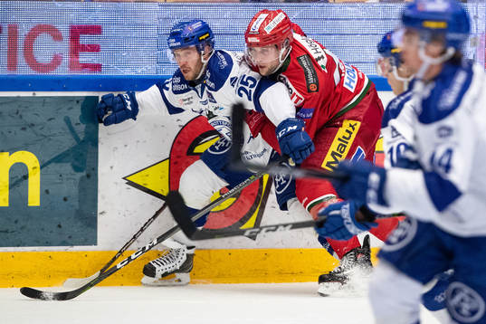 Leksands Linus Persson och Modos Tobias Enström