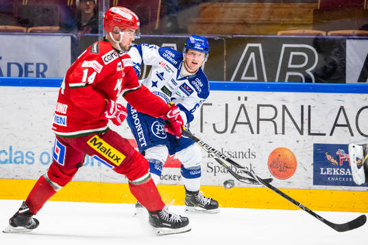 Leksands Axel Bergkvist och Modos Henrik Björklund