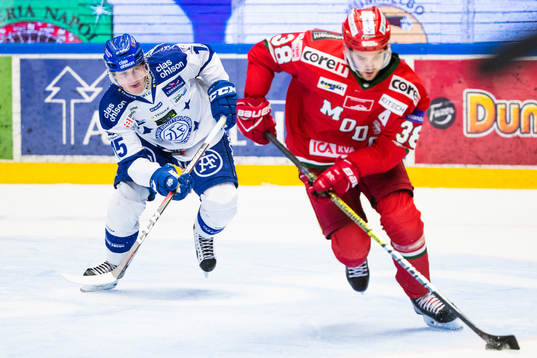 Leksands Johan Porsberger och Modos Joakim Hagelin
