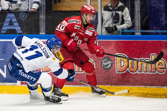 Leksands Martin Karlsson och Modos Kalle Jellvert