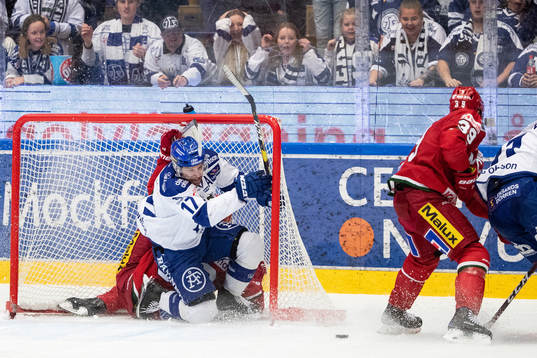 Leksands Jesper Ollas och Modos Patrik Karlkvist