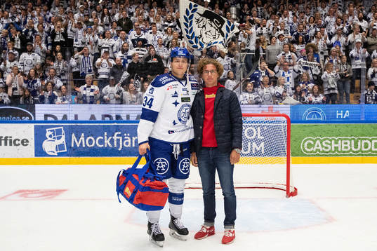 Leksands David Lundmark utsedd till matchens lirare