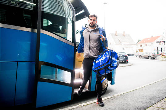 Eirik Valla Dønnem of Ranheim arrives