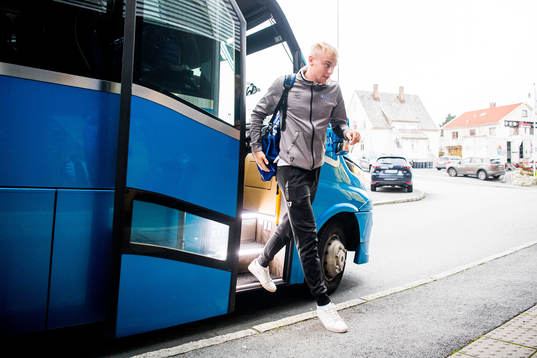 Sondre Sørløkk of Ranheim arrives