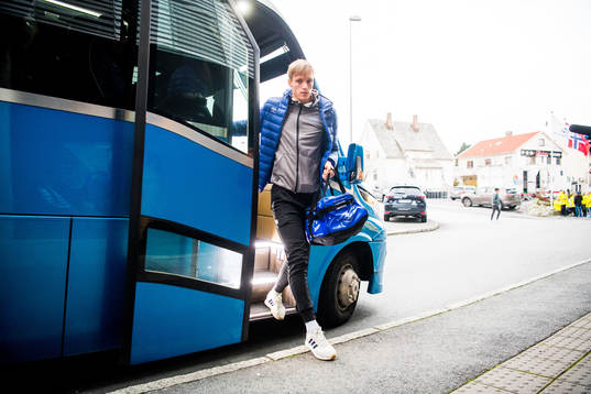 Ivar Furu of Ranheim arrives