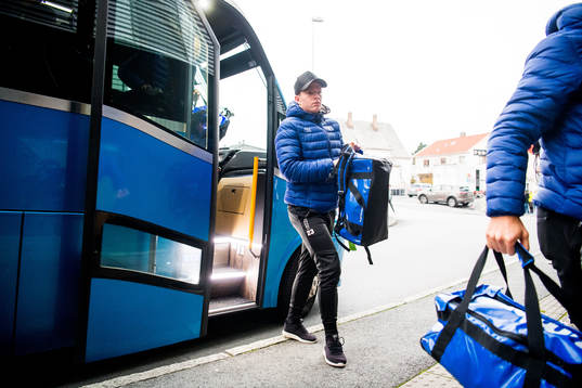 Aslak Fonn Witry of Ranheim arrives