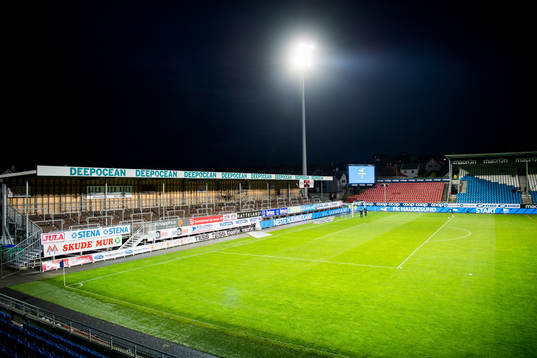 General interior view of Haugesund Stadion