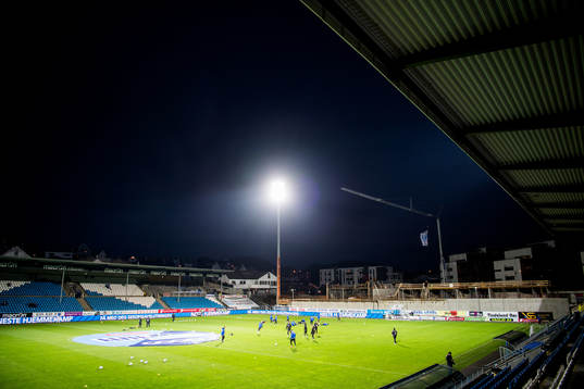 General interior view of Haugesund Stadion
