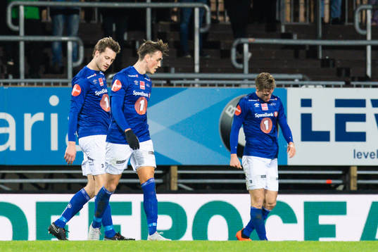 Daniel Kvande, Andreas Helmersen and Ivar Furu of Ranheim