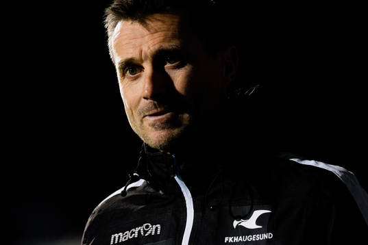 Eirik Horneland, coach of Haugesund