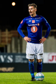 Erik Tønne of Ranheim looks dejected