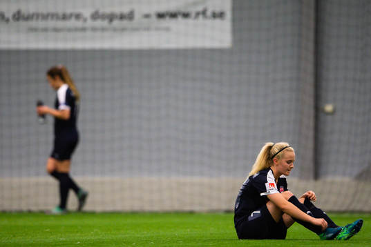 Rosegårds spelare deppar