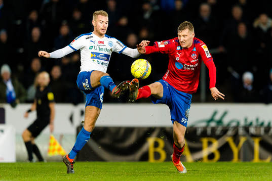 Värnamos Freddy Winst och Helsingborgs Andri Runar