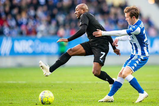 Malmö FFs Fouad Bachirou och IFK Göteborgs Patrik