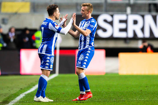 IFK Göteborgs Tobias Hysén byter med Sebastian Ohlsson