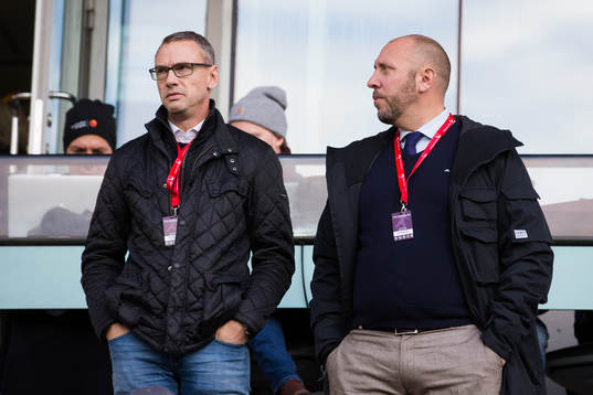IFK Göteborgs t.f. sportchef Jonas Olsson och IFK