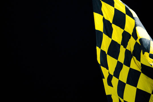 A Start supporter flag