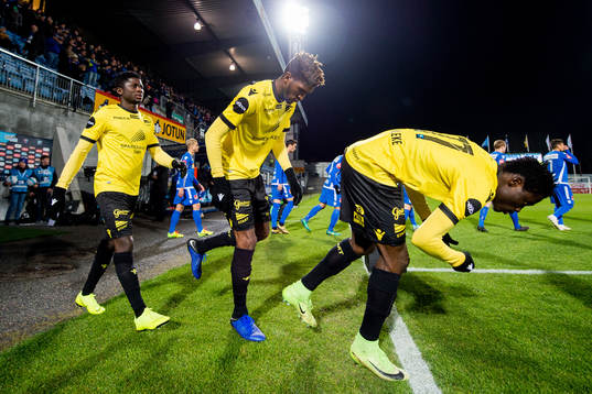 Afeez Aremu, Damion Lowe and Adeleke Akinyemi of Start