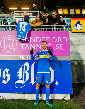 Ruben Herraiz «Rufo» Alcaraz of Sandefjord poses for a