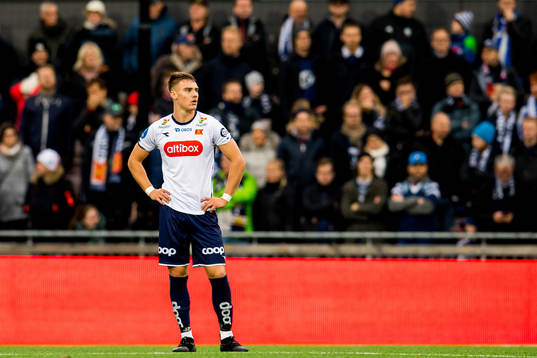 Markus Nakkim of Viking looks dejected