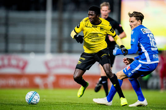 Afeez Aremu of Start and William Alibin Kurtovic of