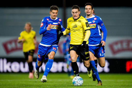Emil Palsson of Sandefjord, Herolind Shala of Start and