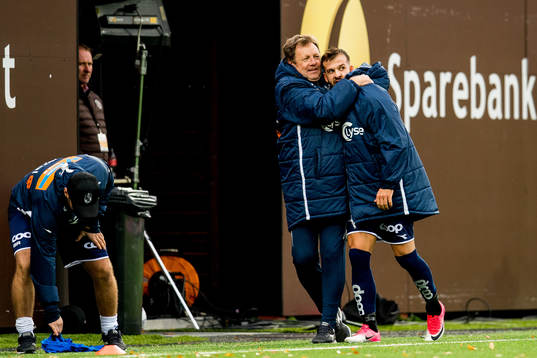 Bjarne Berntsen, head coach of Viking, and Zlatko Tripic