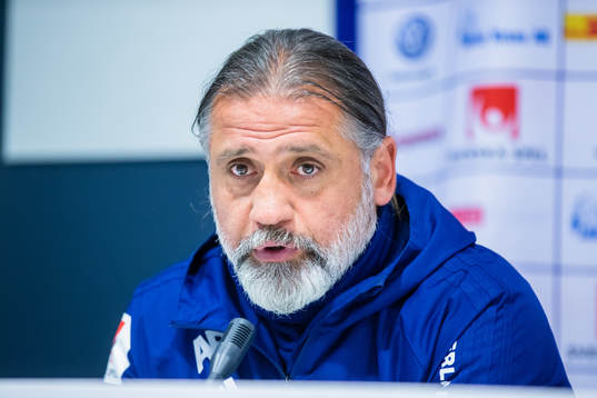 Djurgårdens tränare Özcan Melkemichel på