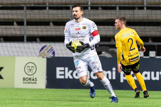Elfsborgs målvakt Kevin Stuhr Ellegaard