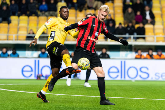 Brommapojkarnas Ludvig Öhman Silwerfeldt och Elfsborgs