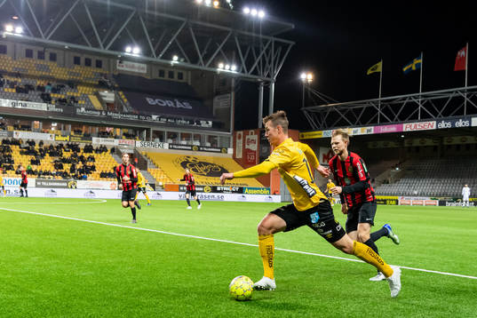 Elfsborgs Simon Olsson och Brommapojkarnas Tim Söderström