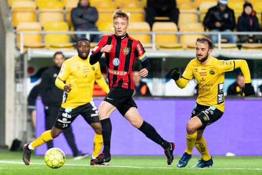 Brommapojkarnas Gustav Sandberg Magnusson och Elfsborgs