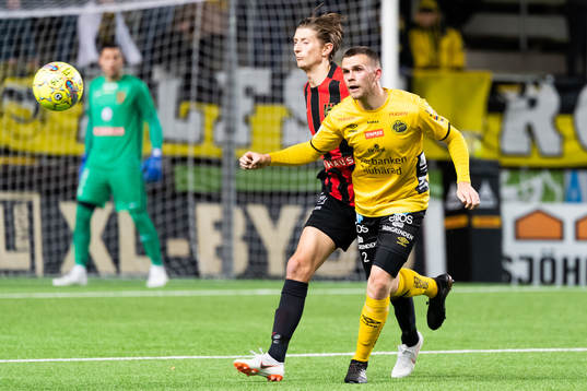 Elfsborgs Jesper Manns och Brommapojkarnas Johan Falkmar
