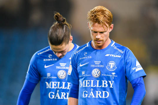 Trelleborgs Lasse Nielsen deppar