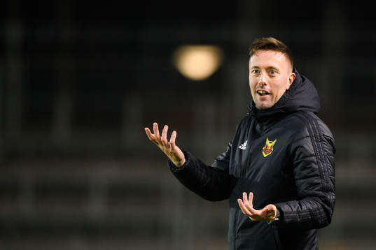 Östersunds tränare Ian Burchnall