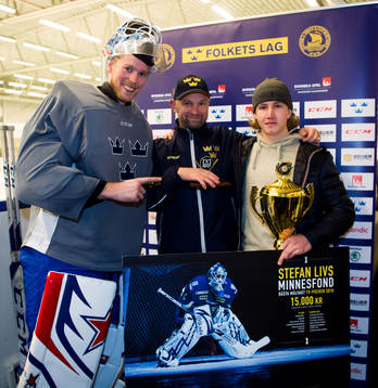 Marcus Brännman från Stockholm Nord motar Stefan Livs