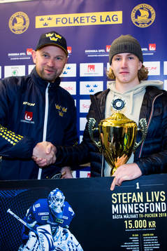 Marcus Brännman från Stockholm Nord motar Stefan Livs