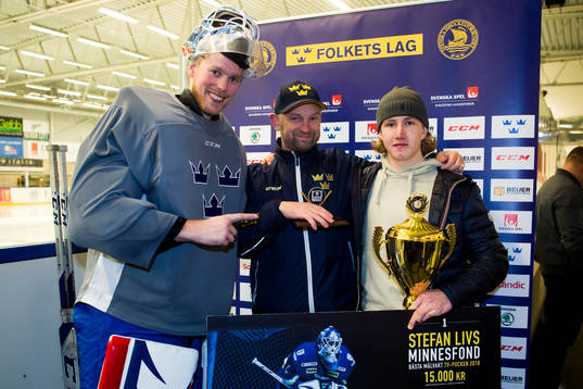 Marcus Brännman från Stockholm Nord motar Stefan Livs