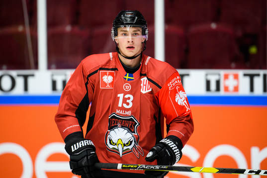 Simon Ericsson of Malmö Redhawks