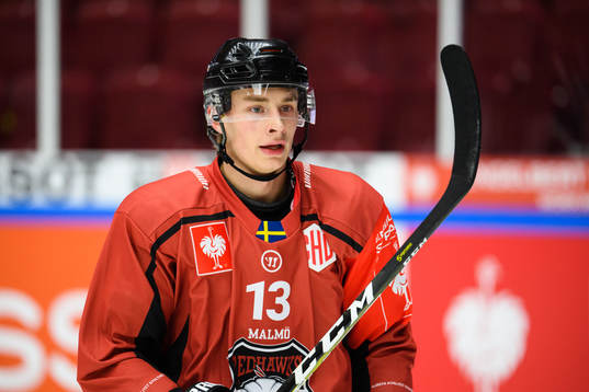 Simon Ericsson of Malmö Redhawks