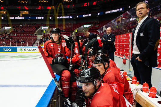 Malte Setkov of Malmö Redhawks