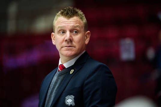 Assistant coach Jesper Mattsson of Malmö Redhawks