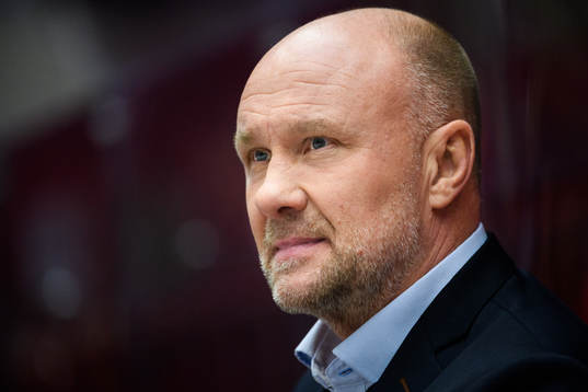 Head coach Peter Andersson of Malmö Redhawks