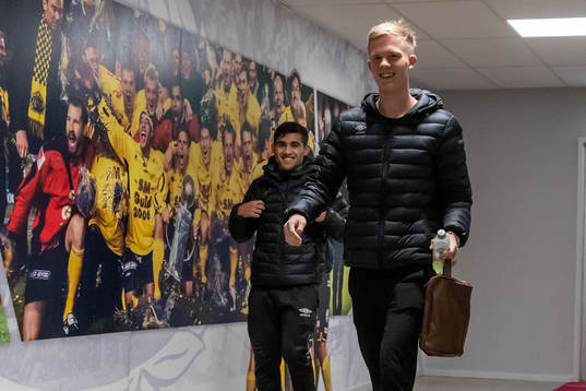 Elfsborgs spelare anländer