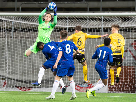 Chelseas målvakt Jamie Cumming