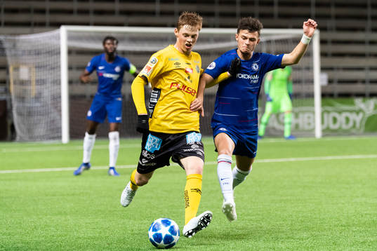 Elfsborgs Jesper Sandberg Hesselgren och Chelseas George