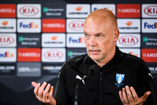 Head coach Uwe Rösler of Malmö FF