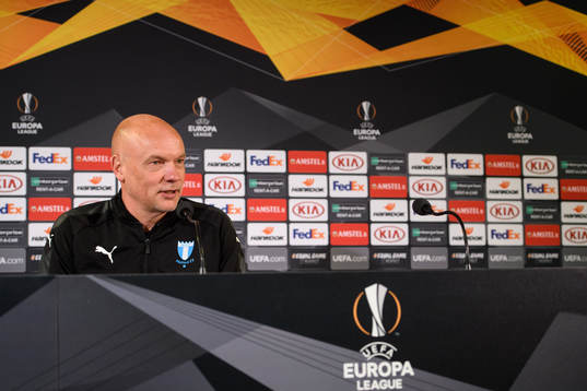 Head coach Uwe Rösler of Malmö FF