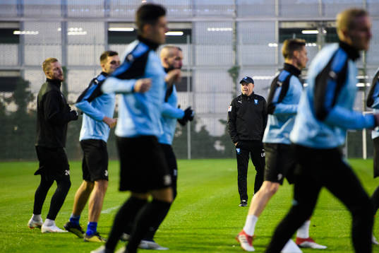 Head coach Uwe Rösler of Malmö FF